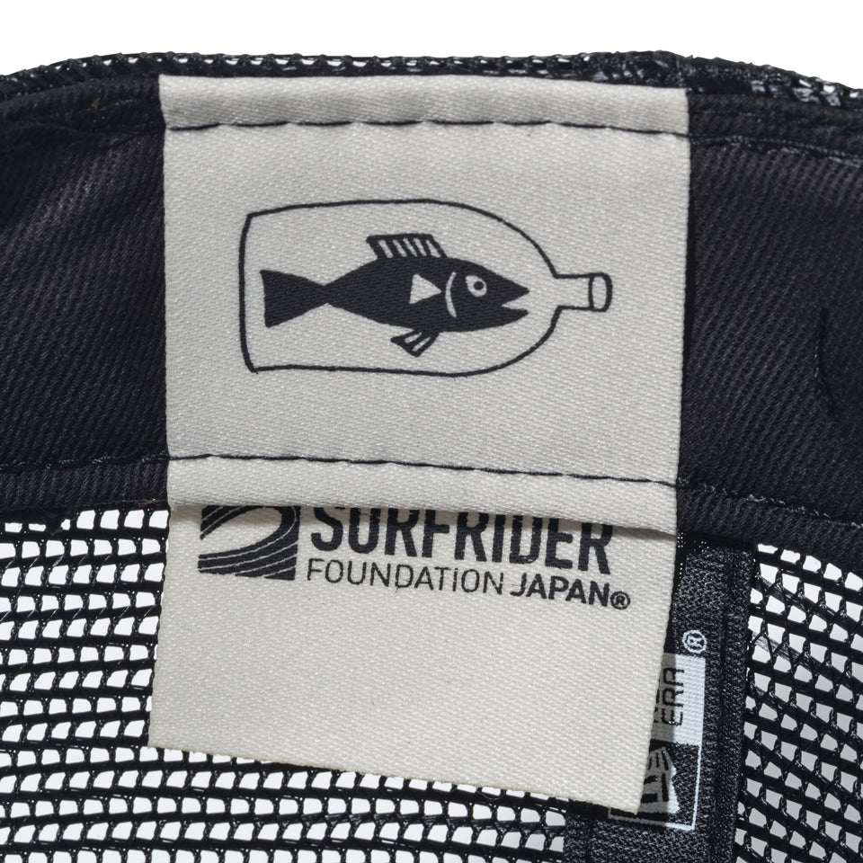 9FORTY トラッカー Surfrider Foundation YUSUKE HANAI ブラック | NEW ERA ニューエラ公式オンラインストア