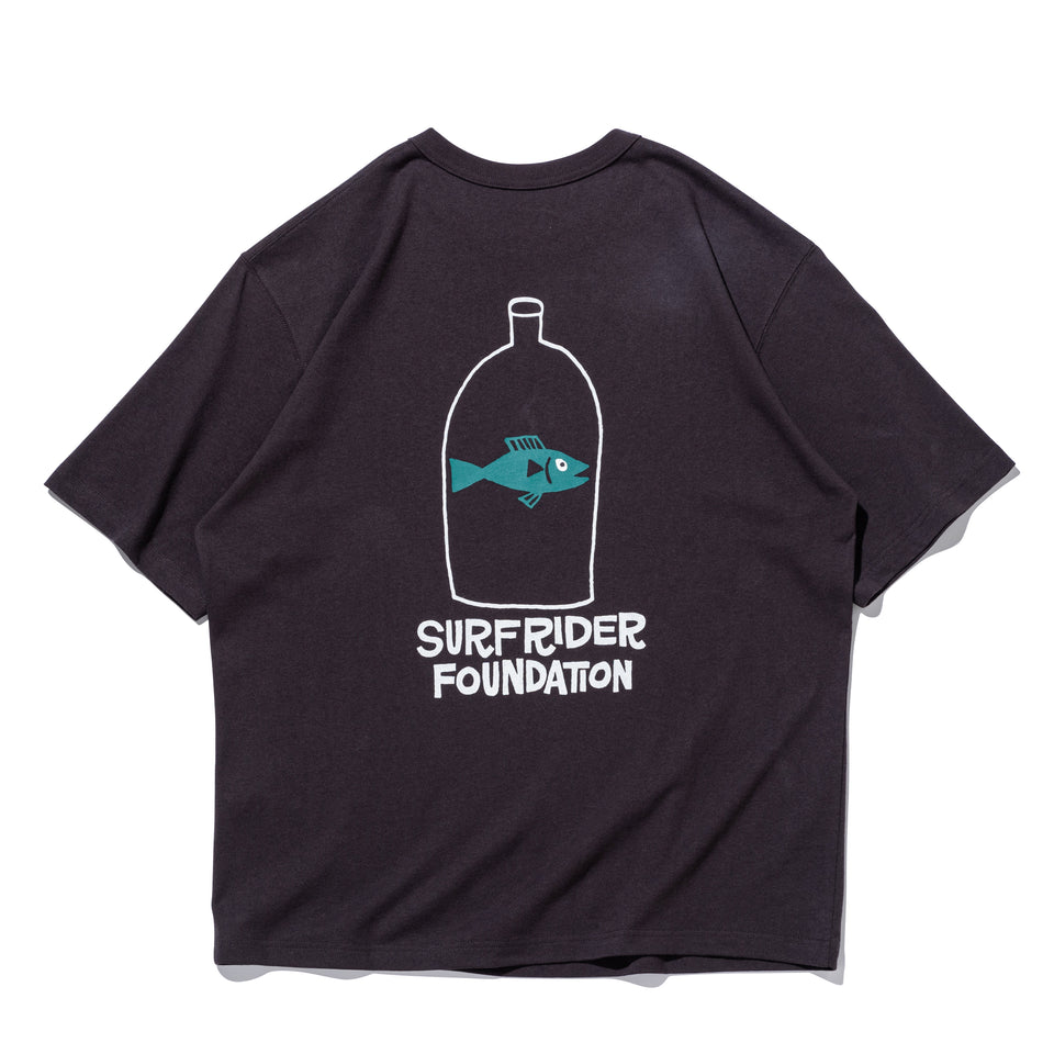 半袖 ウォッシュドコットン Tシャツ Surfrider Foundation YUSUKE HANAI フィッシュ スミクロ | NEW ERA ニューエラ公式オンラインストア