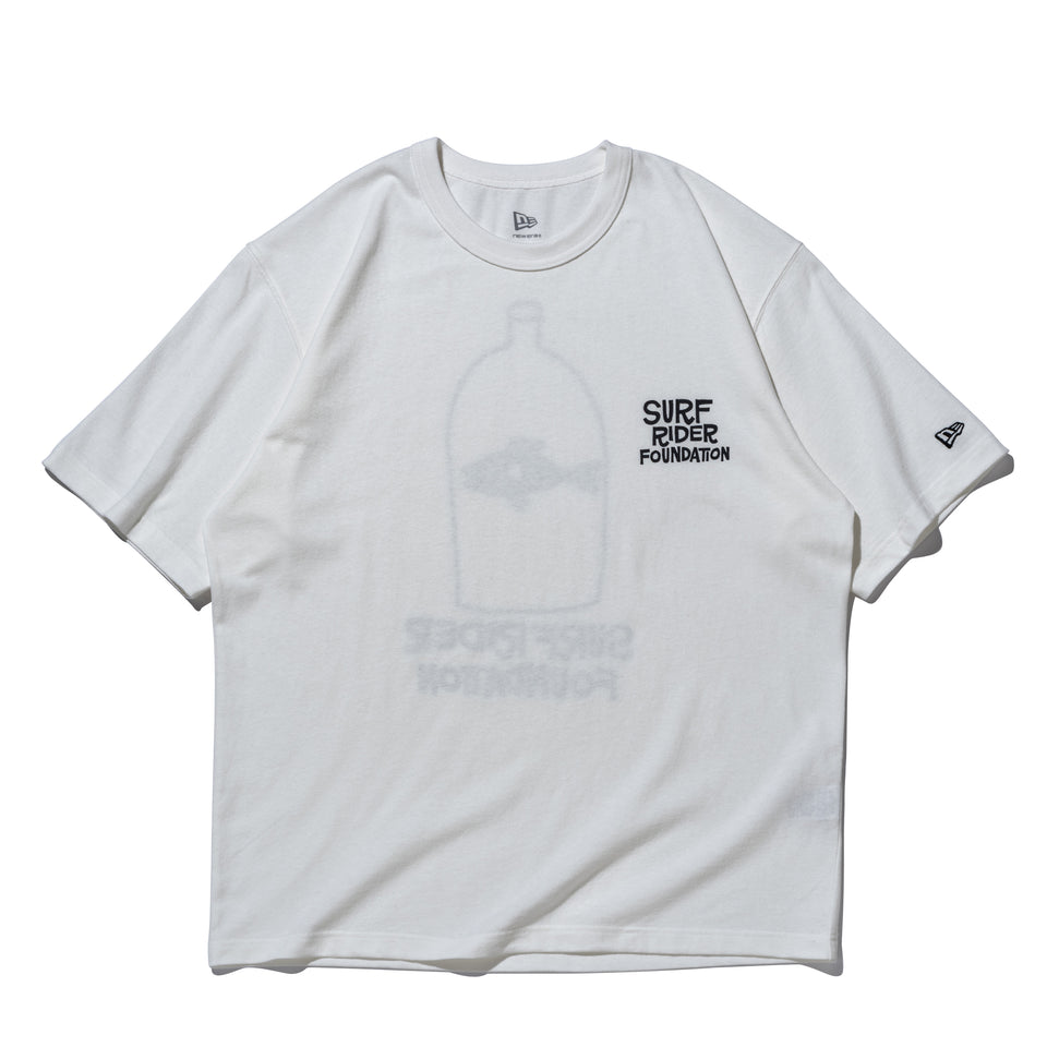 半袖 ウォッシュドコットン Tシャツ Surfrider Foundation YUSUKE HANAI フィッシュ オフホワイト | NEW ERA ニューエラ公式オンラインストア