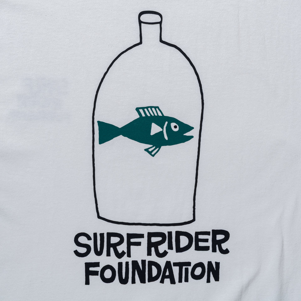 半袖 ウォッシュドコットン Tシャツ Surfrider Foundation YUSUKE HANAI フィッシュ オフホワイト | NEW ERA ニューエラ公式オンラインストア
