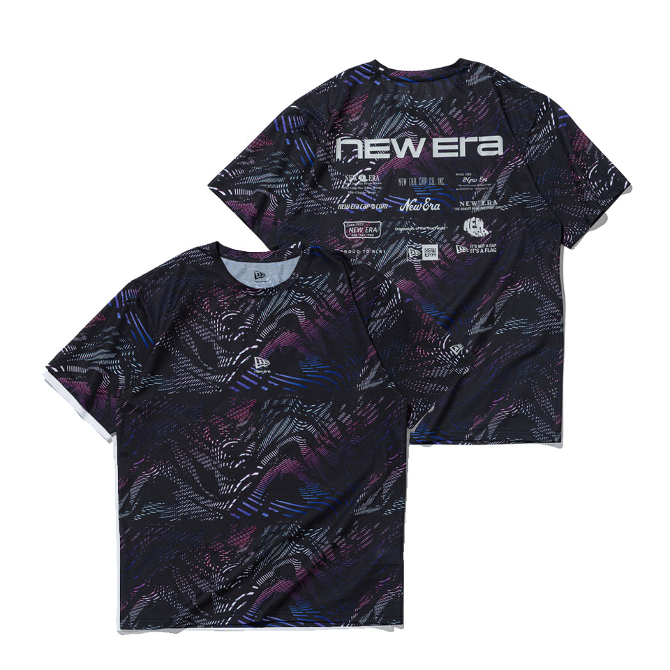 半袖 テックTシャツ アーカイブロゴ パターン | パフォーマンスアパレル ランニング | NEW ERA ニューエラ公式オンラインストア