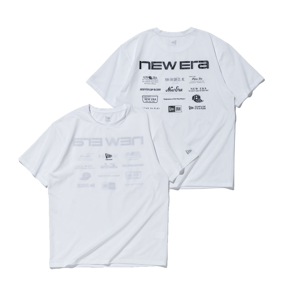 半袖 テックTシャツ アーカイブロゴ ホワイト | パフォーマンスアパレル ランニング | NEW ERA ニューエラ公式オンラインストア