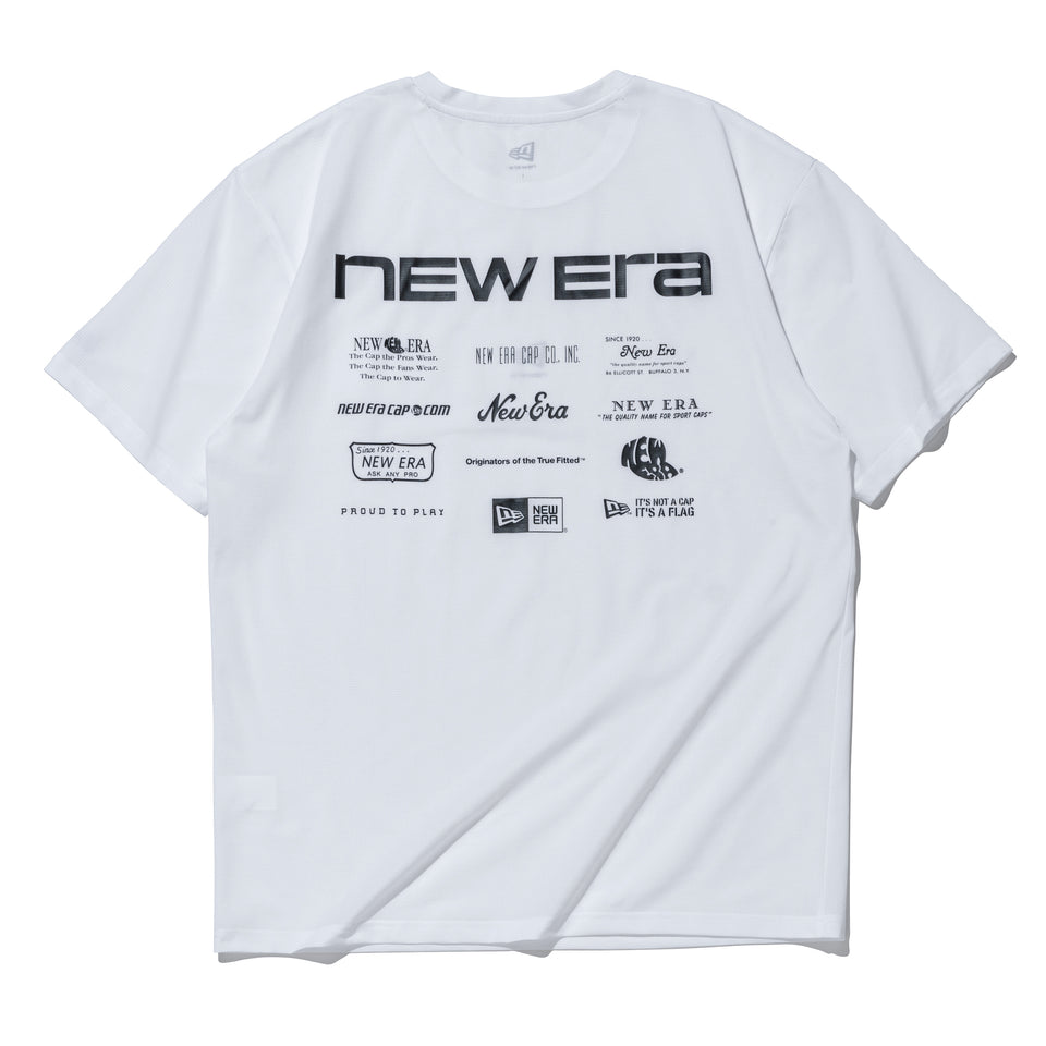 半袖 テックTシャツ アーカイブロゴ ホワイト | パフォーマンスアパレル ランニング | NEW ERA ニューエラ公式オンラインストア