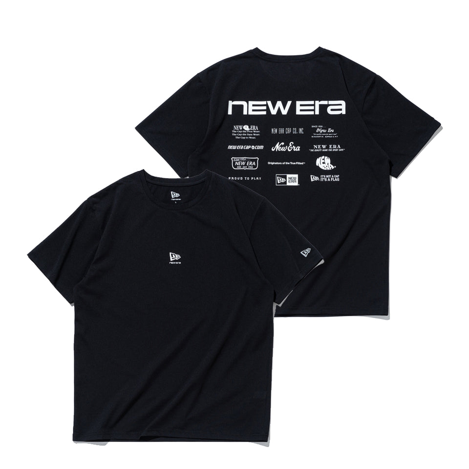 半袖 テックTシャツ アーカイブロゴ ブラック | パフォーマンスアパレル ランニング | NEW ERA ニューエラ公式オンラインストア