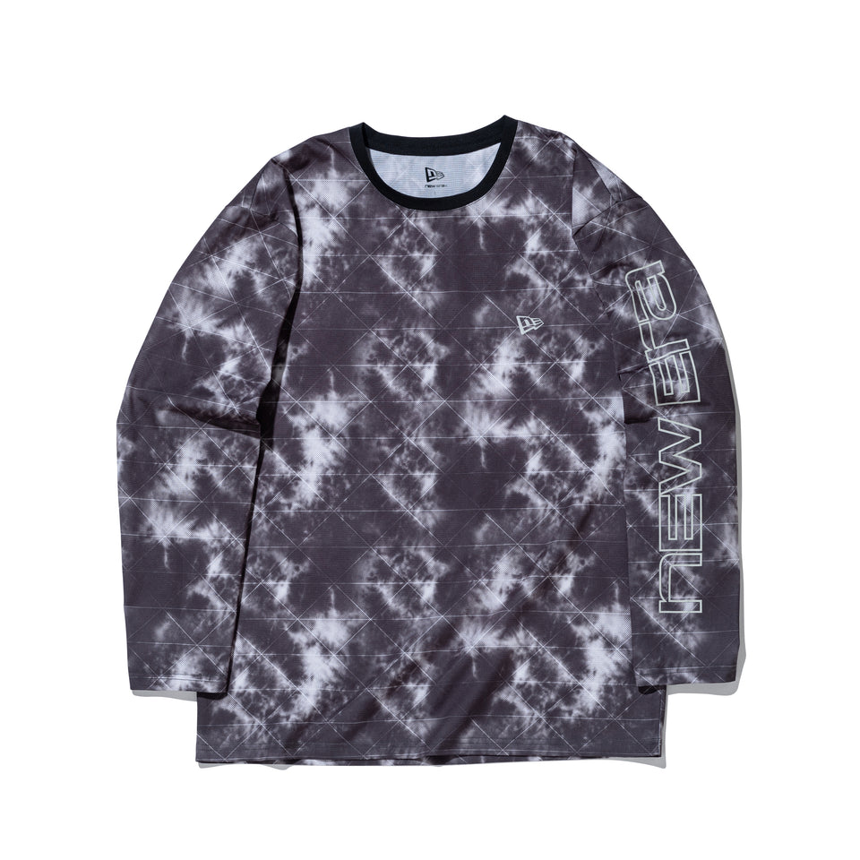 長袖 テックTシャツ サイドロゴ パターン | パフォーマンスアパレル ランニング | NEW ERA ニューエラ公式オンラインストア