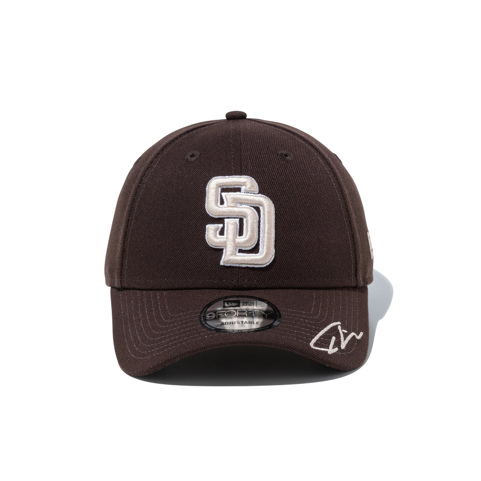 9FORTY Japan Players Signature サンディエゴ・パドレス ダルビッシュ有 バーントウッド | NEW ERA ニューエラ公式オンラインストア