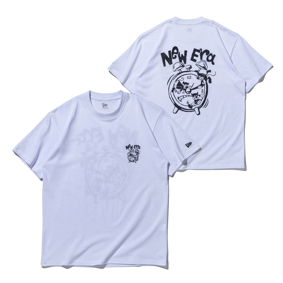 半袖 コットン Tシャツ Clock ホワイト | NEW ERA ニューエラ公式オンラインストア