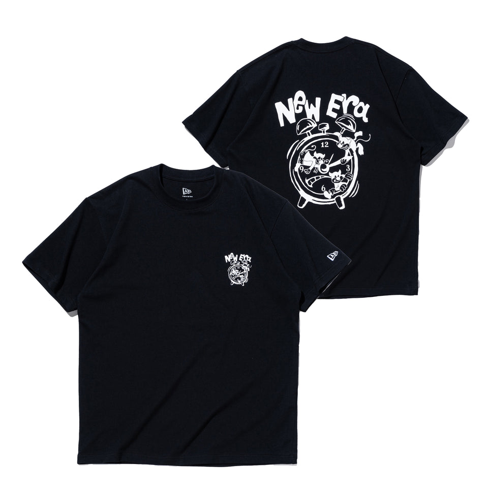 半袖 コットン Tシャツ Clock ブラック | NEW ERA ニューエラ公式オンラインストア
