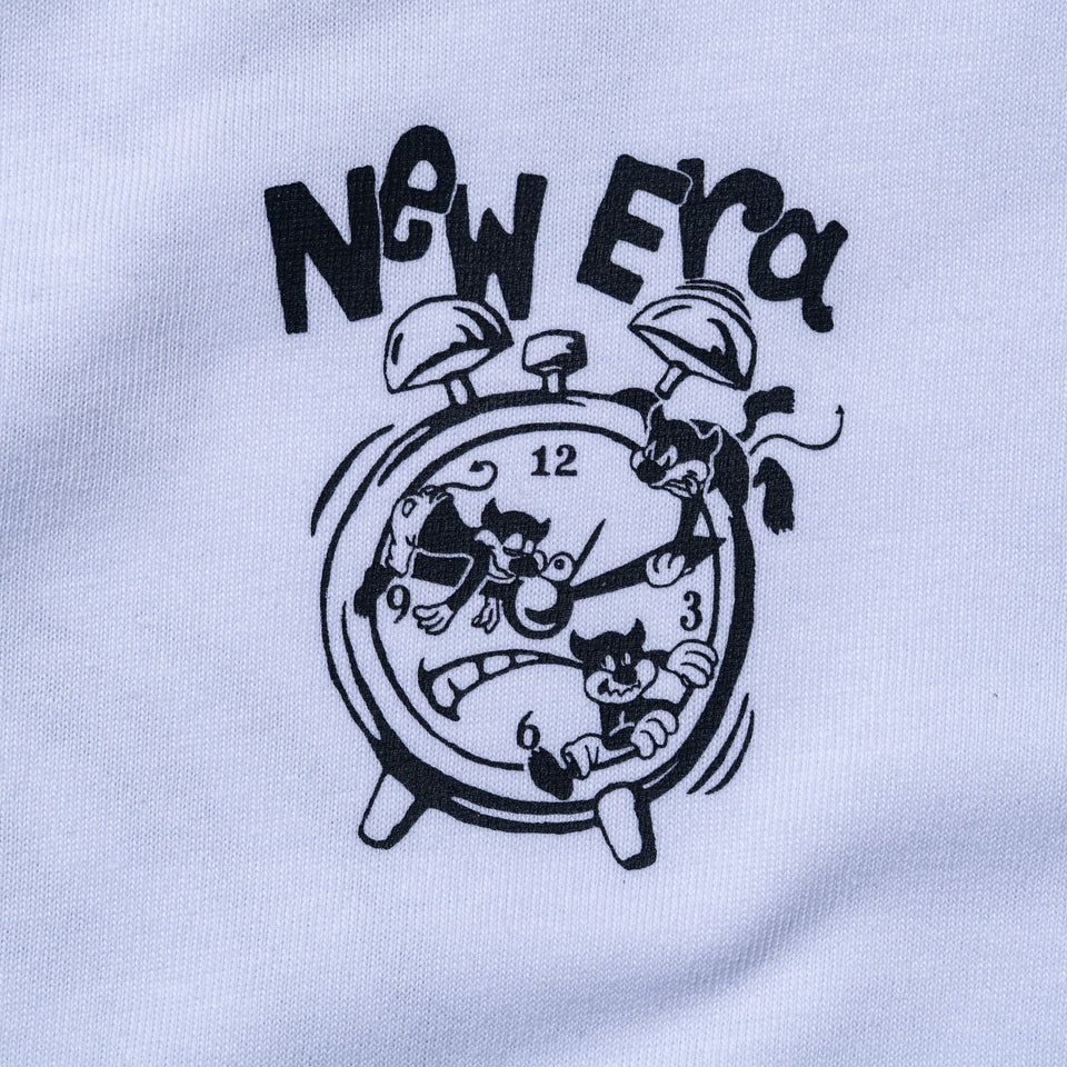 半袖 コットン Tシャツ Clock ホワイト | NEW ERA ニューエラ公式オンラインストア
