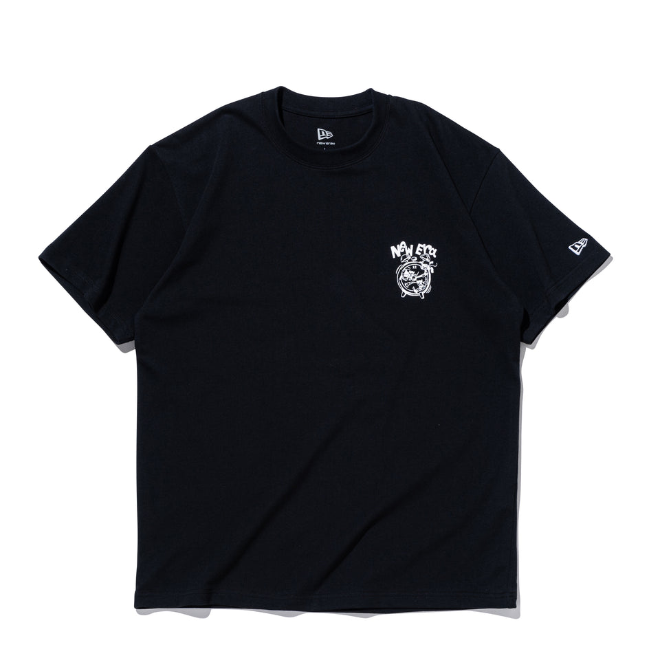 半袖 コットン Tシャツ Clock ブラック | NEW ERA ニューエラ公式オンラインストア