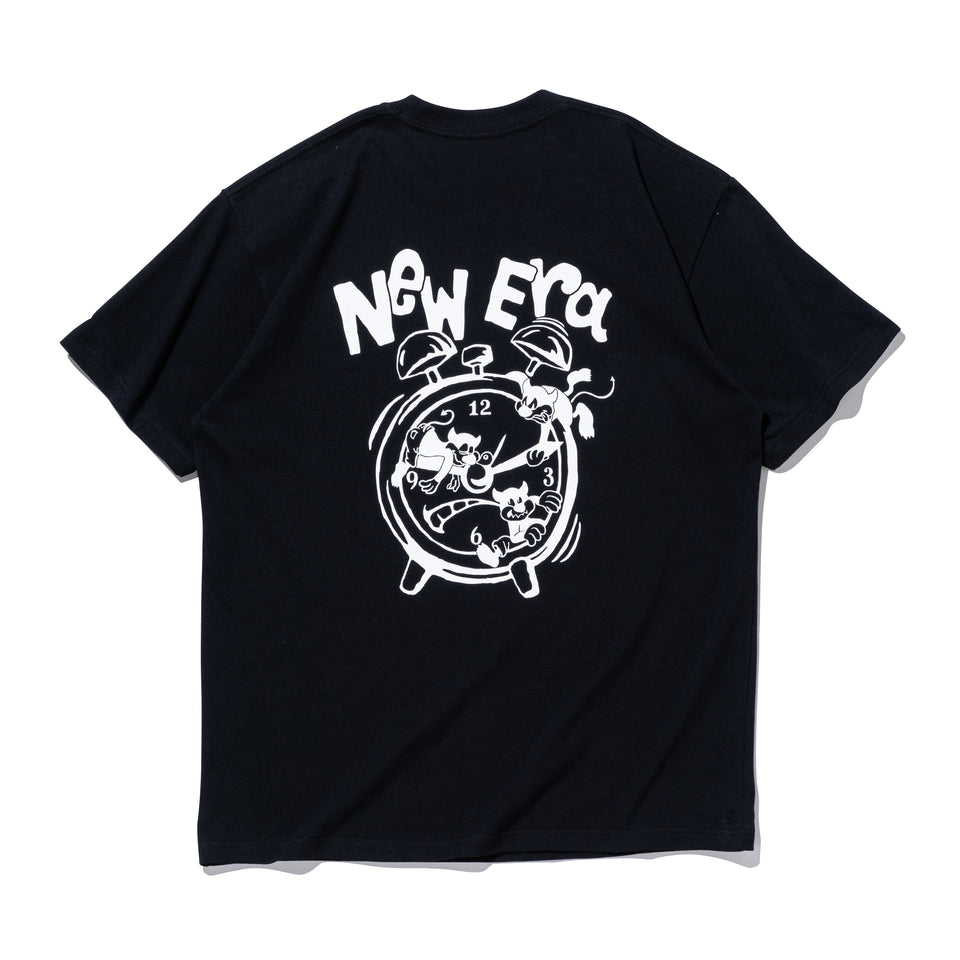 半袖 コットン Tシャツ Clock ブラック | NEW ERA ニューエラ公式オンラインストア