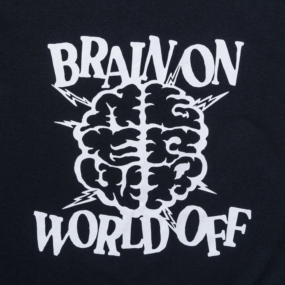 半袖 コットン Tシャツ Brain ブラック | NEW ERA ニューエラ公式オンラインストア