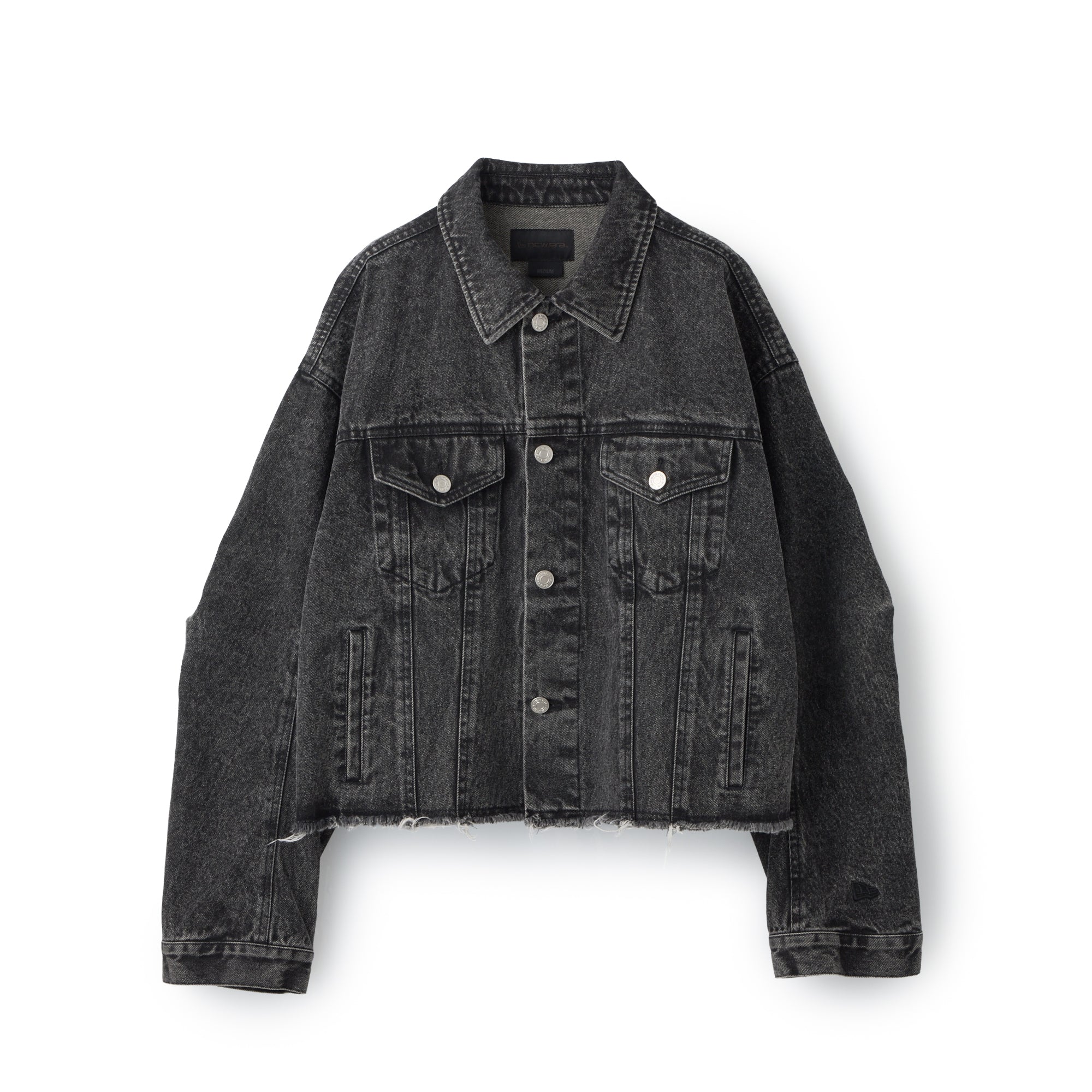 ウィメンズ トラッカージャケット ウォッシュド デニム BLACK LABEL