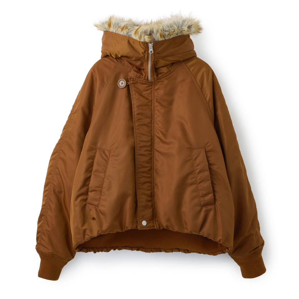 ウィメンズ ショートレングス N2B ジャケット BLACK LABEL FW26 ブラウン | NEW ERA ニューエラ公式オンラインストア