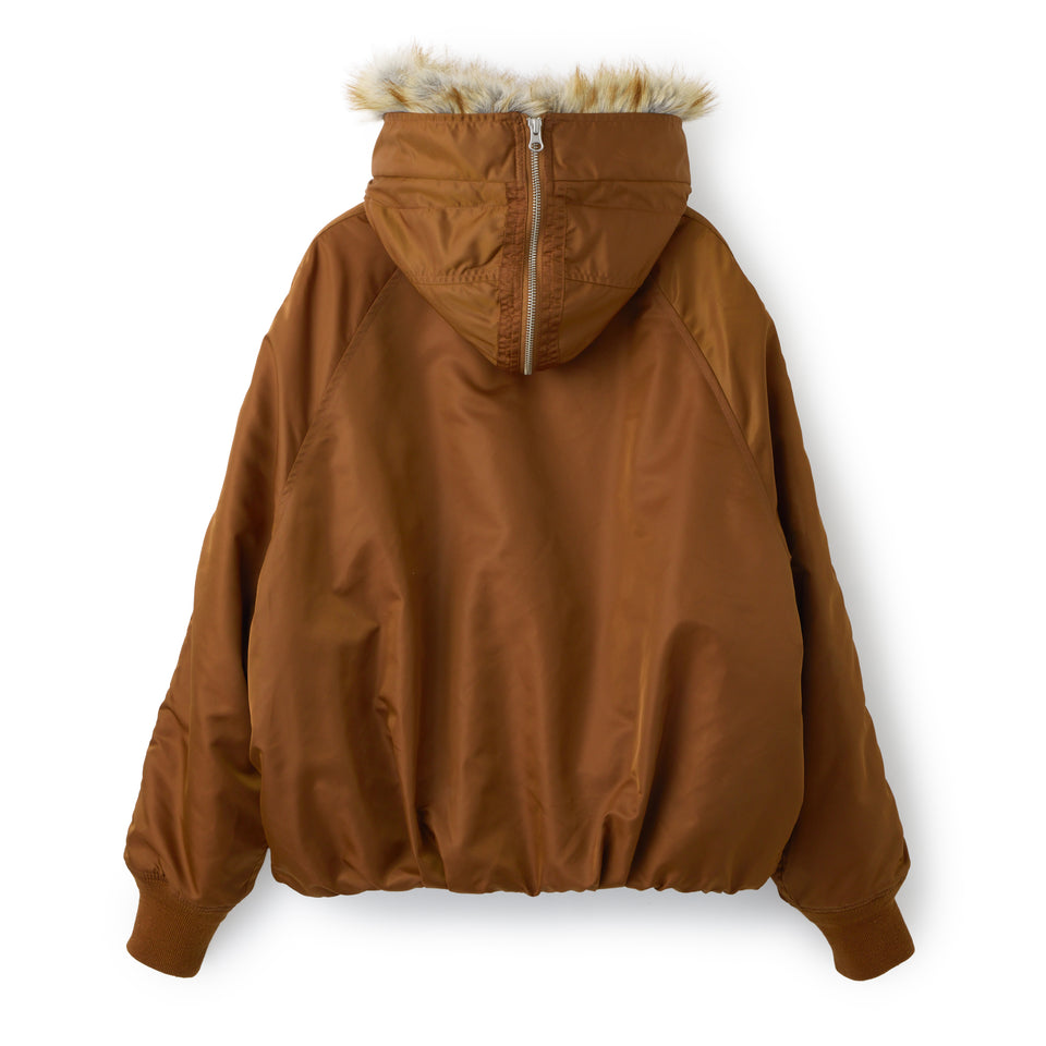 ウィメンズ ショートレングス N2B ジャケット BLACK LABEL FW26 ブラウン | NEW ERA ニューエラ公式オンラインストア