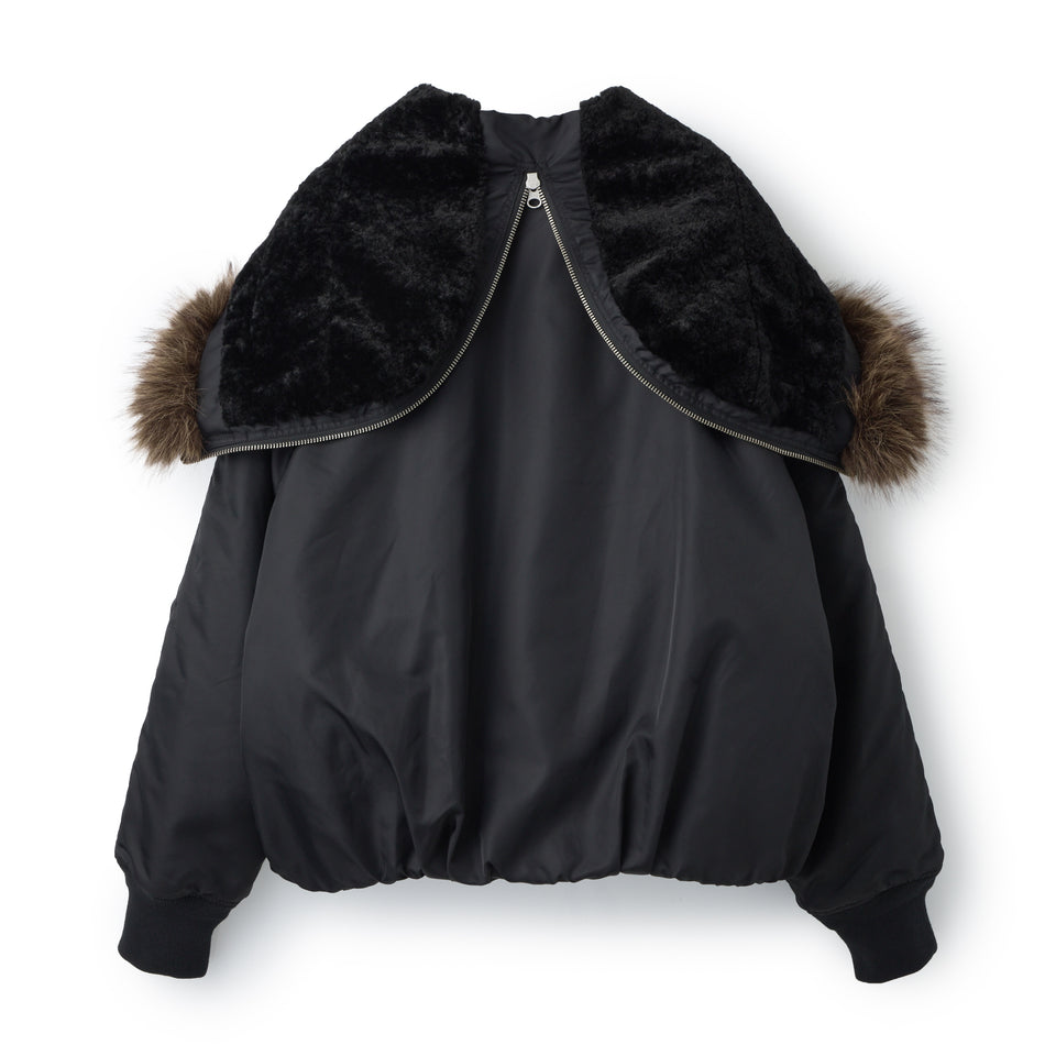ウィメンズ ショートレングス N2B ジャケット BLACK LABEL FW26 ブラック | NEW ERA ニューエラ公式オンラインストア