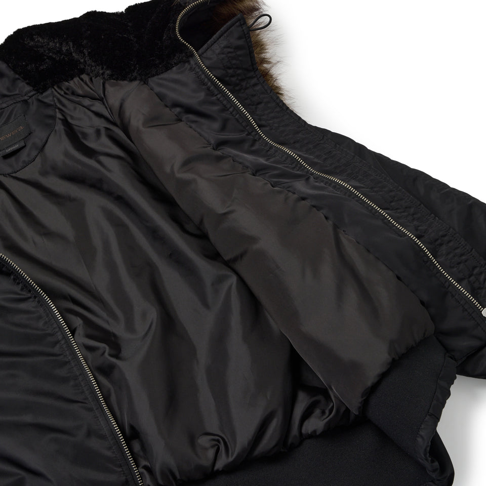 ウィメンズ ショートレングス N2B ジャケット BLACK LABEL FW26 ブラック | NEW ERA ニューエラ公式オンラインストア