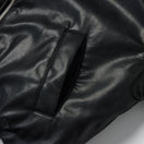 ウィメンズ シンセティックレザー ボンバージャケット BLACK LABEL FW26 ブラック | NEW ERA ニューエラ公式オンラインストア