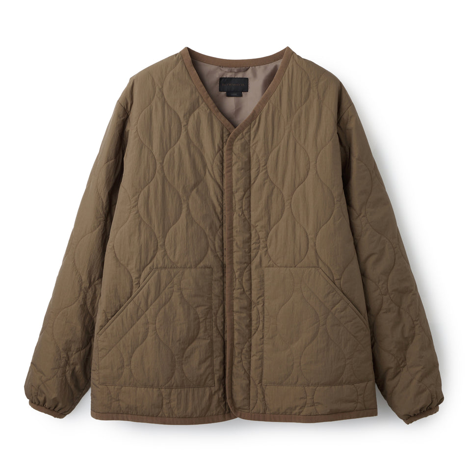 ライナー キルティングジャケット BLACK LABEL FW26 オリーブ | NEW ERA ニューエラ公式オンラインストア