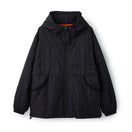 ナイロンキルト フルジップ フーディー BLACK LABEL FW26 ブラック | NEW ERA ニューエラ公式オンラインストア