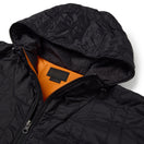 ナイロンキルト フルジップ フーディー BLACK LABEL FW26 ブラック | NEW ERA ニューエラ公式オンラインストア
