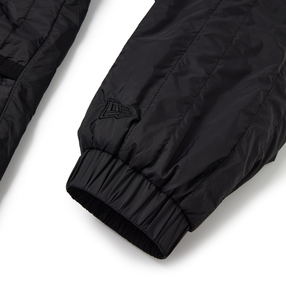 ナイロンキルト フルジップ フーディー BLACK LABEL FW26 ブラック | NEW ERA ニューエラ公式オンラインストア