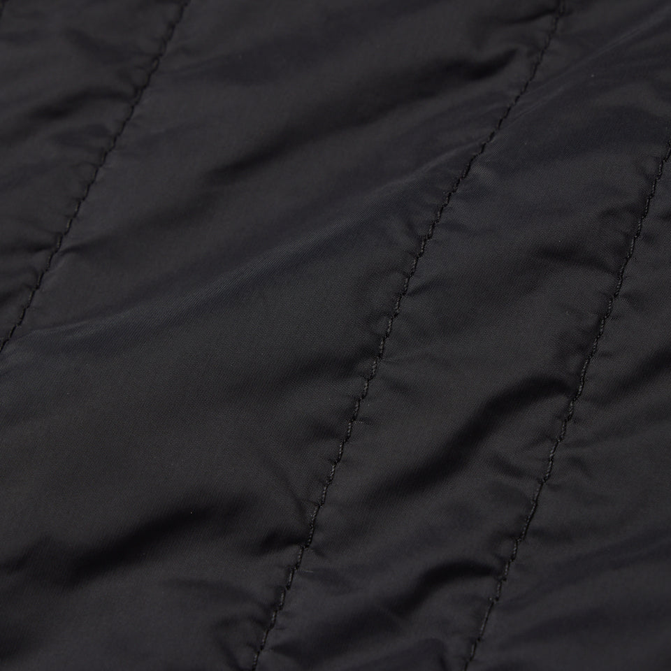 ナイロンキルト フルジップ フーディー BLACK LABEL FW26 ブラック | NEW ERA ニューエラ公式オンラインストア