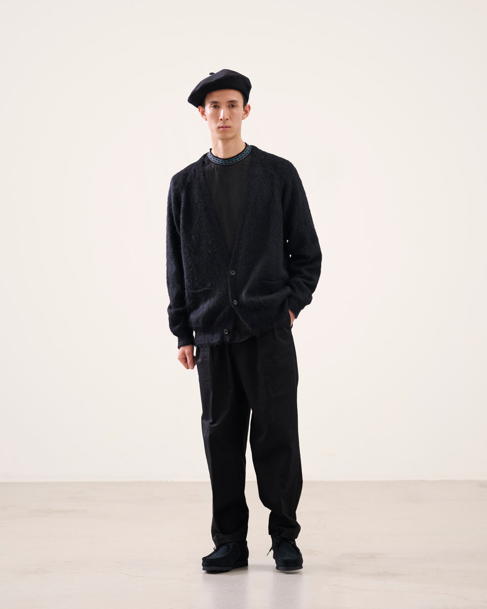 エブリデイ モヘア カーディン BLACK LABEL FW26 ブラック | NEW ERA ニューエラ公式オンラインストア