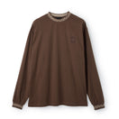 パターンリブ ロングスリーブ Tシャツ BLACK LABEL FW26 ブラウン | NEW ERA ニューエラ公式オンラインストア