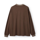 パターンリブ ロングスリーブ Tシャツ BLACK LABEL FW26 ブラウン | NEW ERA ニューエラ公式オンラインストア
