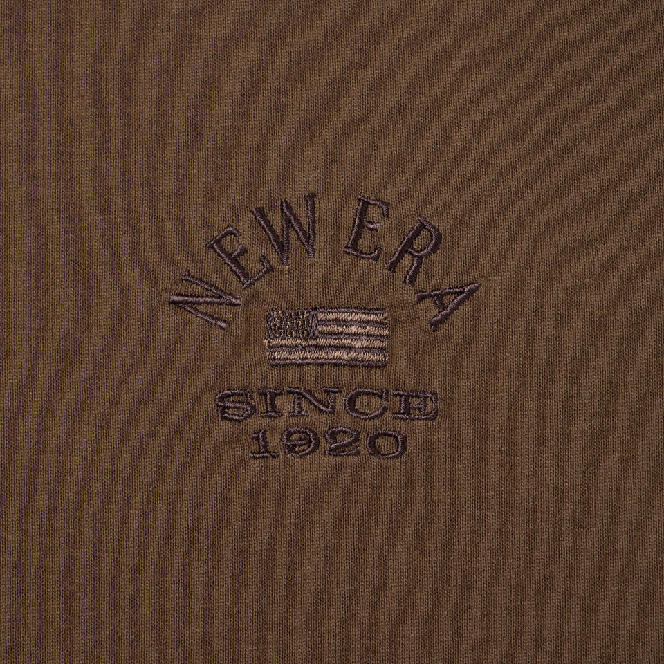 パターンリブ ロングスリーブ Tシャツ BLACK LABEL FW26 ブラウン | NEW ERA ニューエラ公式オンラインストア