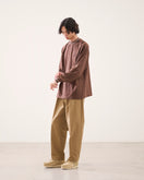 パターンリブ ロングスリーブ Tシャツ BLACK LABEL FW26 ブラウン | NEW ERA ニューエラ公式オンラインストア
