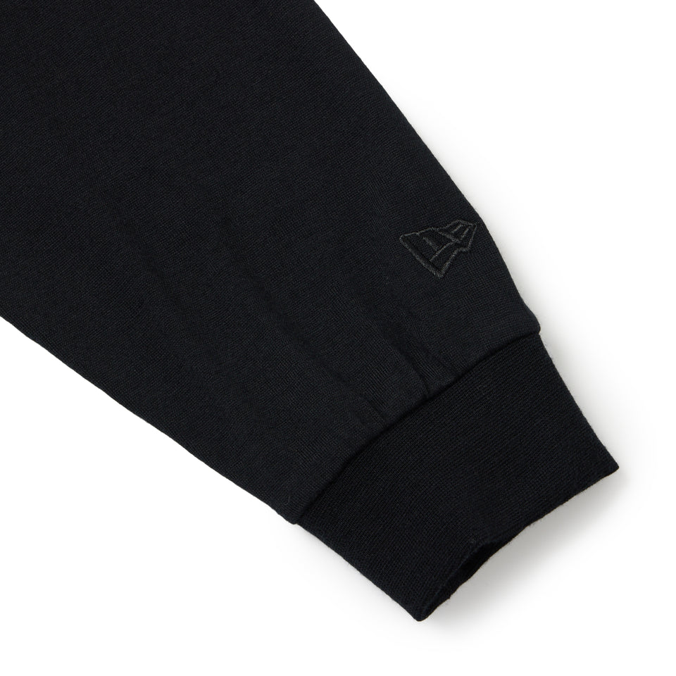 ロングスリーブ メリノウール Tシャツ BLACK LABEL FW26 ブラック | NEW ERA ニューエラ公式オンラインストア