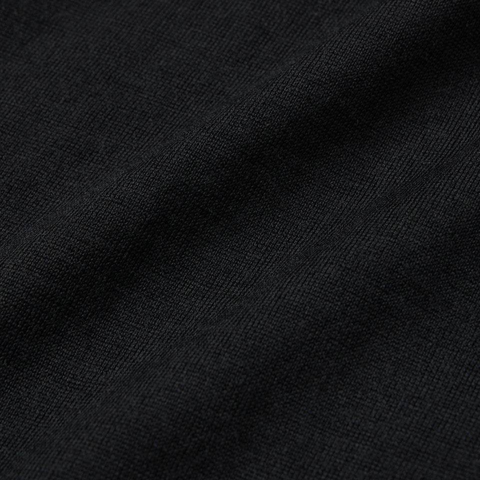 ロングスリーブ メリノウール Tシャツ BLACK LABEL FW26 ブラック | NEW ERA ニューエラ公式オンラインストア