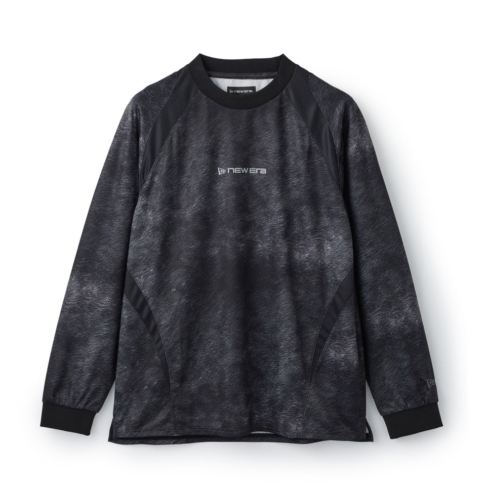 ネイチャープリント ロングスリーブ ゲームシャツ BLACK LABEL FW26 ブラック | NEW ERA ニューエラ公式オンラインストア