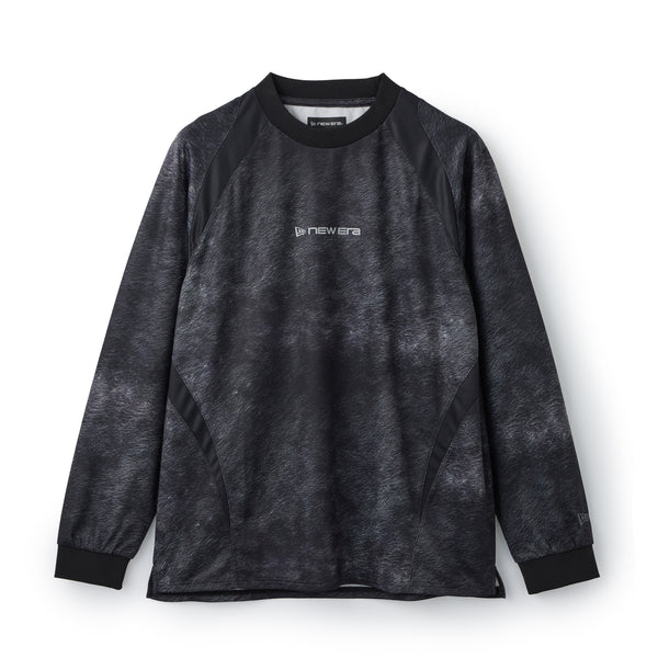 サッカー韓国代表 長袖ノーブランドゲームシャツ／1998／XL 新品パンツ付き！ ネイチャープリント ロングスリーブ ゲームシャツ BLACK LABEL FW26