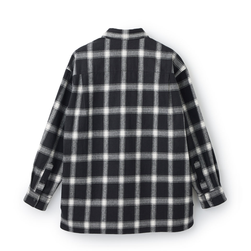 チェック ロングスリーブ ネルシャツ BLACK LABEL FW26 ブラック | NEW ERA ニューエラ公式オンラインストア