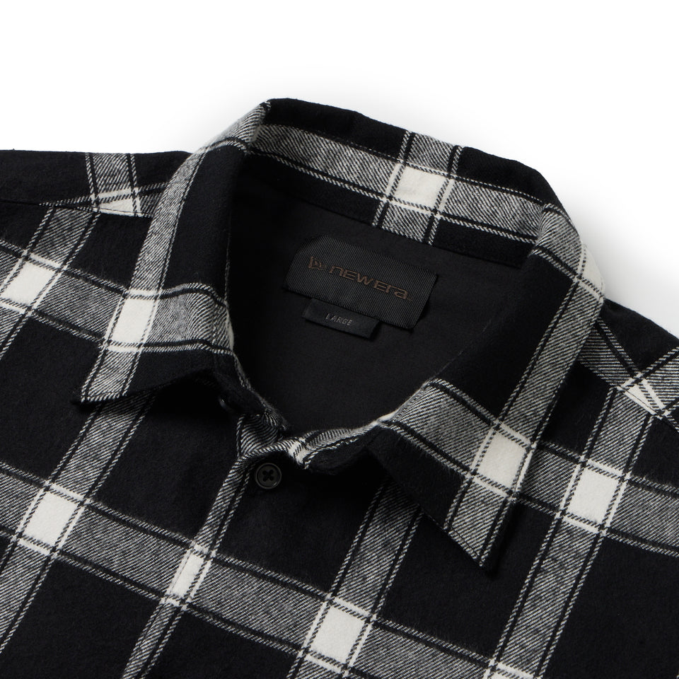チェック ロングスリーブ ネルシャツ BLACK LABEL FW26 ブラック | NEW ERA ニューエラ公式オンラインストア