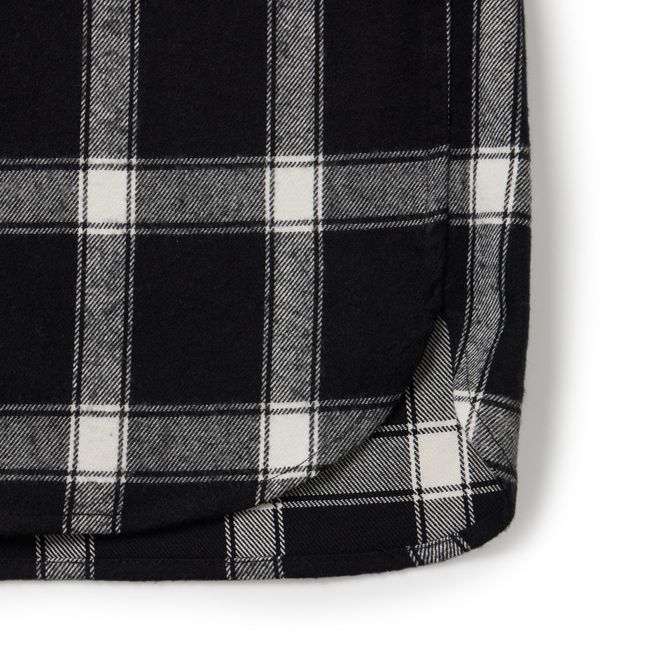チェック ロングスリーブ ネルシャツ BLACK LABEL FW26 ブラック | NEW ERA ニューエラ公式オンラインストア