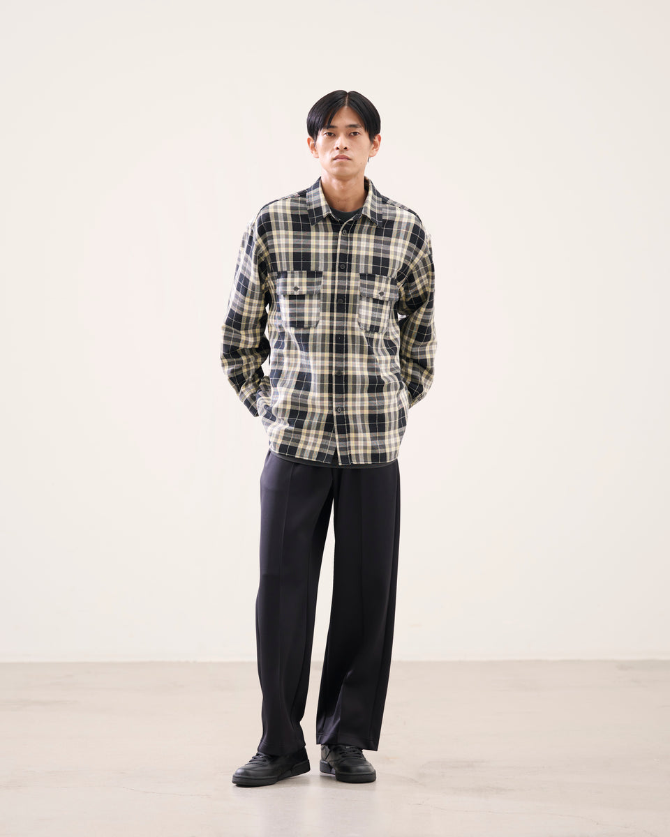 アラスカ ロングスリーブ シャツ BLACK LABEL FW26 ブラック | NEW ERA ニューエラ公式オンラインストア