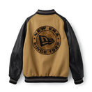 レザー バーシティジャケット BLACK LABEL FW26 ブラウン | NEW ERA ニューエラ公式オンラインストア
