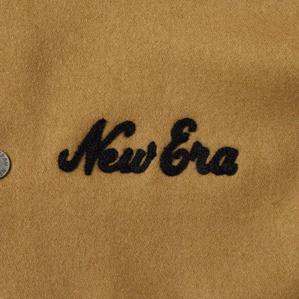 レザー バーシティジャケット BLACK LABEL FW26 ブラウン | NEW ERA ニューエラ公式オンラインストア
