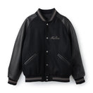 レザー バーシティジャケット BLACK LABEL FW26 ブラック | NEW ERA ニューエラ公式オンラインストア