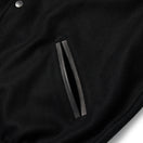 レザー バーシティジャケット BLACK LABEL FW26 ブラック | NEW ERA ニューエラ公式オンラインストア