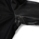 レザー バーシティジャケット BLACK LABEL FW26 ブラック | NEW ERA ニューエラ公式オンラインストア
