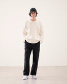 モールヤーン フィッシャーマンニット BLACK LABEL FW26 オフホワイト | NEW ERA ニューエラ公式オンラインストア