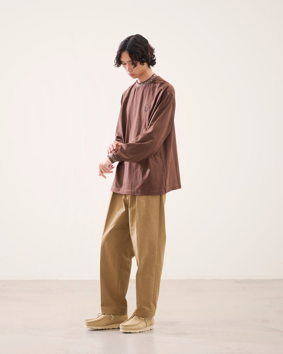 コットンツイル　グルカチノパンツ BLACK LABEL FW26 ベージュ | NEW ERA ニューエラ公式オンラインストア