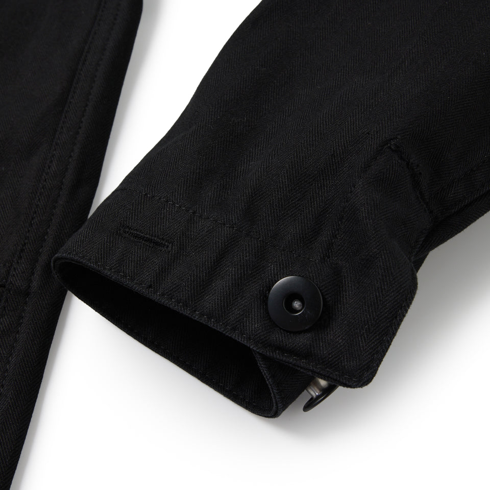 ヘリンボーン ツイル CPO ジャケット BLACK LABEL FW26 ブラック | NEW ERA ニューエラ公式オンラインストア