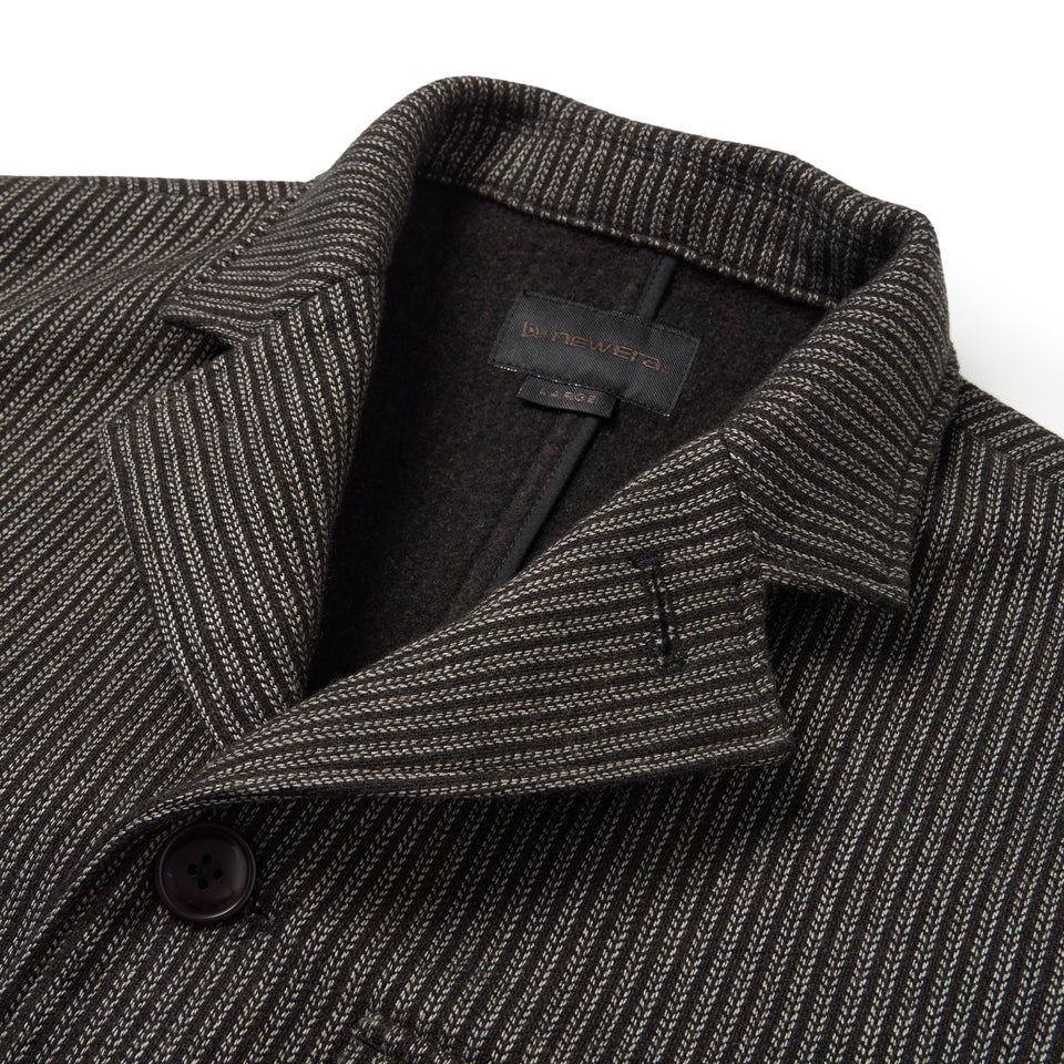 ジャカードニット カーディガンブルゾン BLACK LABEL FW26 ブラウン | NEW ERA ニューエラ公式オンラインストア