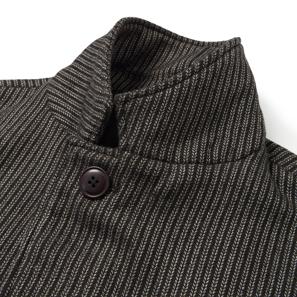 ジャカードニット カーディガンブルゾン BLACK LABEL FW26 ブラウン | NEW ERA ニューエラ公式オンラインストア